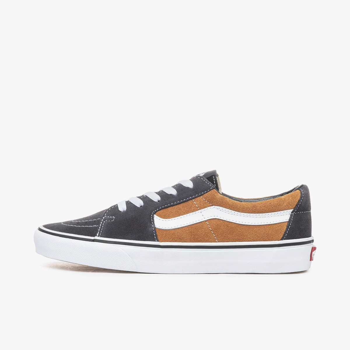 Gray and brown outlet vans